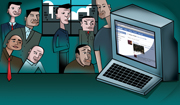 Twitter and Government Transparency/Illustration by Tom McKeith